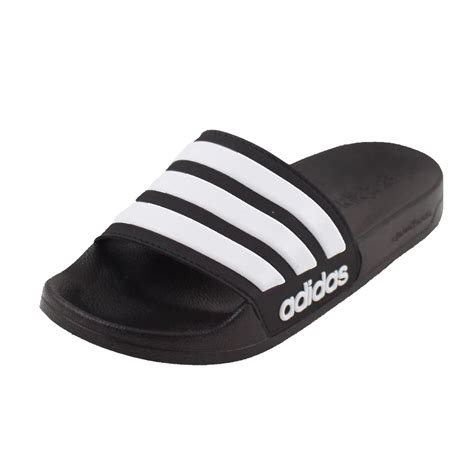 adidas badslippersheren zwart|adidas bad slippers.